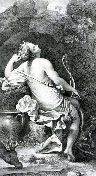 Sleeping Diana, 18th Century by Antonio da Correggio